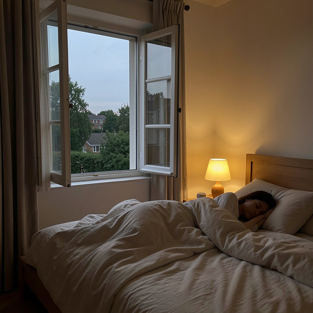 Afbeelding over gezonde slaapgewoonten